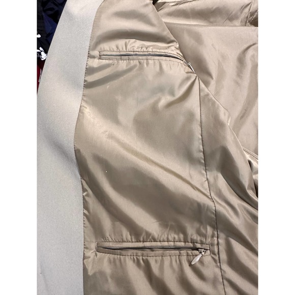 L.L. Bean Black Tag Men's Blazer Size‎ 41 Tall Camel Tan Notched Lapel Pockets - Picture 8 of 9